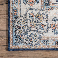 AreaRugs.com Wavaj Nwa1041A Blue Area Rug