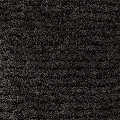 Chandra Rihanna Rih-47500 Black / Grey Shag Area Rug