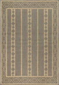 Nuloom Zina Tribal Banded Nzi1821A Charcoal Area Rug