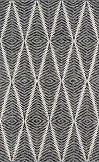 Momeni Erin Gates River Riv-1 Black Geometric Area Rug