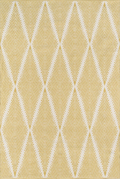 Momeni Erin Gates River Riv-1 Citron Geometric Area Rug