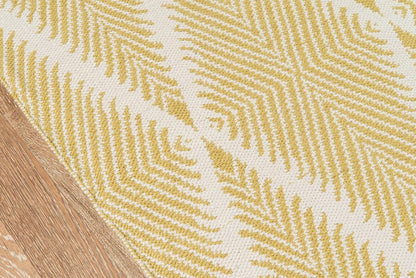 Momeni Erin Gates River Beacon Riv-1 Citron Geometric Area Rug