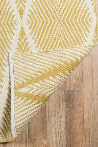 Momeni Erin Gates River Beacon Riv-1 Citron Geometric Area Rug