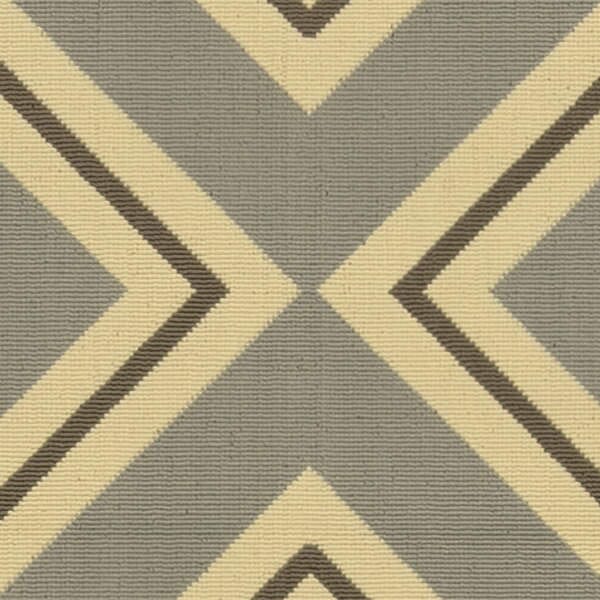 Oriental Weavers Sphinx Riviera 4589P Grey / Ivory Geometric Area Rug