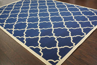 Oriental Weavers Sphinx Riviera 4770L Navy / Ivory Geometric Area Rug