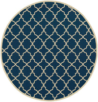 Oriental Weavers Sphinx Riviera 4770L Navy / Ivory Geometric Area Rug