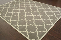 Oriental Weavers Sphinx Riviera 4770W Charcoal / Ivory Geometric Area Rug