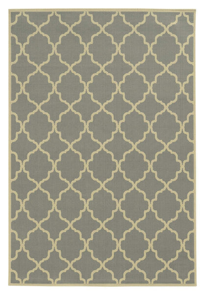 Oriental Weavers Sphinx Riviera 4770Y Grey / Ivory Geometric Area Rug