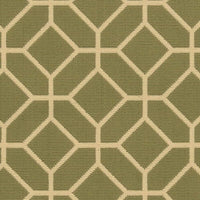 Oriental Weavers Sphinx Riviera 4771B Green / Ivory Geometric Area Rug