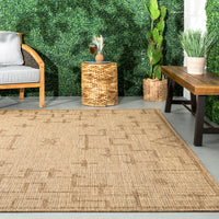 Nuloom Breanna Global Inspired Tribal Nbr1813A Beige Area Rug