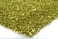 Chandra Riza Riz19503 Green Shag Area Rug