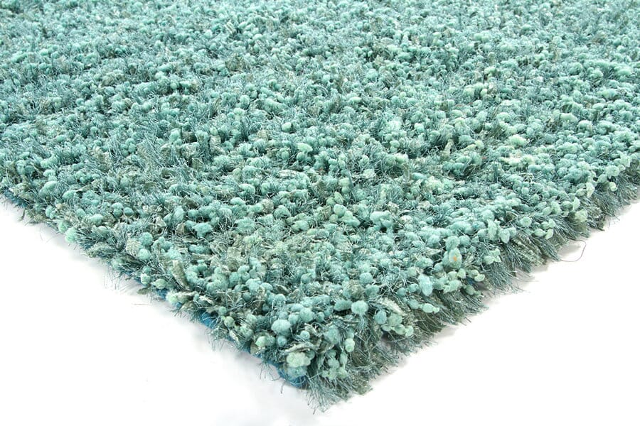 Chandra Riza riz19504 Blue Shag Area Rug