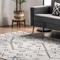 AreaRugs.com Wavaj Nwa1247A Gray Area Rug