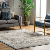 Nuloom Gia Transitional Ngi3256A Blue Area Rug