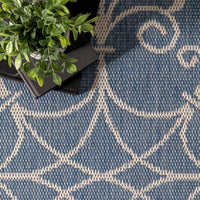 Nuloom Kathleen Nka2852B Blue Area Rug