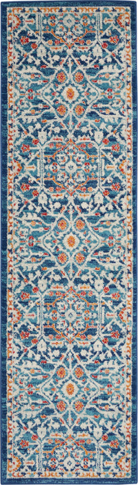 Nourison Passion Psn28 Blue/Multicolor Area Rug