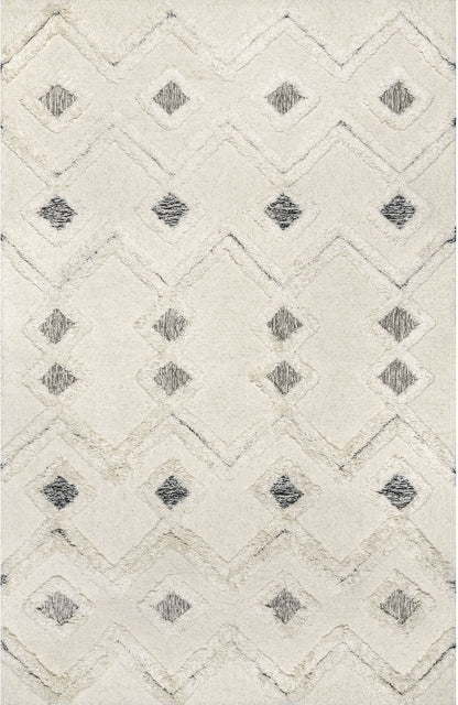 Nuloom Melia Moroccan Nme3316A Ivory Area Rug