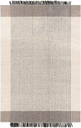 Surya Reliance Rli-2300 Charcoal, Taupe, Black, Beige Rugs.