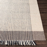 Surya Reliance Rli-2300 Charcoal, Taupe, Black, Beige Rugs.