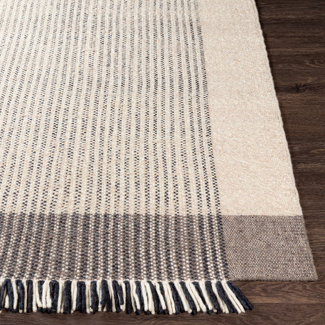 Surya Reliance Rli-2300 Charcoal, Taupe, Black, Beige Rugs.