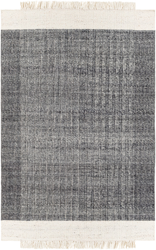 Surya Reliance Rli-2303 Beige, Charcoal, Medium Gray, Cream Area Rug