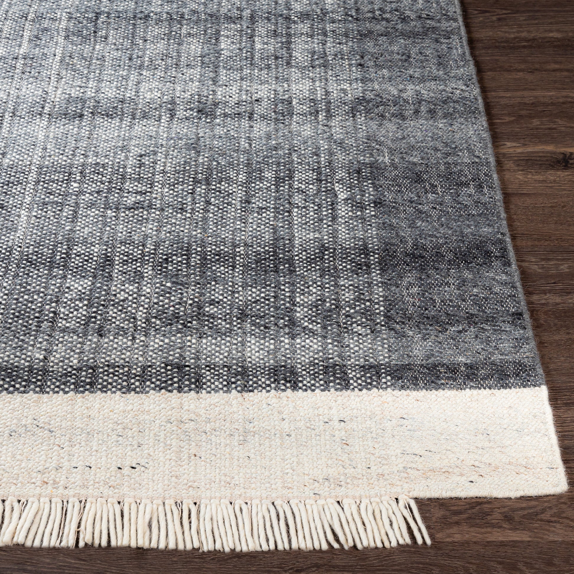 Surya Reliance Rli-2303 Beige, Charcoal, Medium Gray, Cream Area Rug