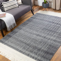 Surya Reliance Rli-2303 Beige, Charcoal, Medium Gray, Cream Area Rug