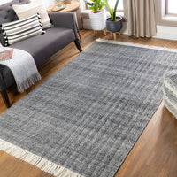 Surya Reliance Rli-2305 Charcoal, Medium Gray, Cream Area Rug