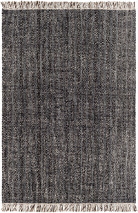Surya Reliance Rli-2306 Black, Charcoal, Medium Gray, Beige Area Rug