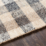 Surya Reliance Rli-2308 Charcoal, Dark Brown, Taupe, Beige Rugs.