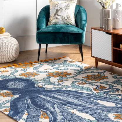 Nuloom Thomas Paul Octopus Nth3534B Multi Area Rug