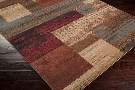 Surya Riley Rly-5004 Light Pear / Hot Cocoa Rugs.