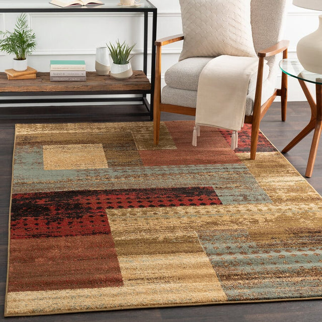 Surya Riley Rly-5004 Light Pear / Hot Cocoa Rugs.