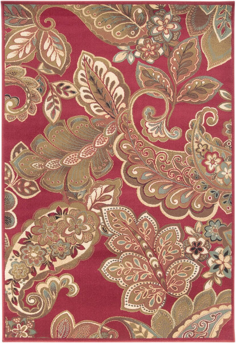 Surya Riley Rly-5020 Light Pear / Hot Cocoa Rugs.