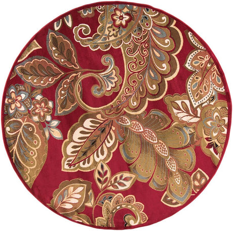 Surya Riley Rly-5020 Light Pear / Hot Cocoa Rugs.