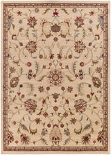 Surya Riley Rly-5026 Parchment / Caramel / Jet Black Rugs.