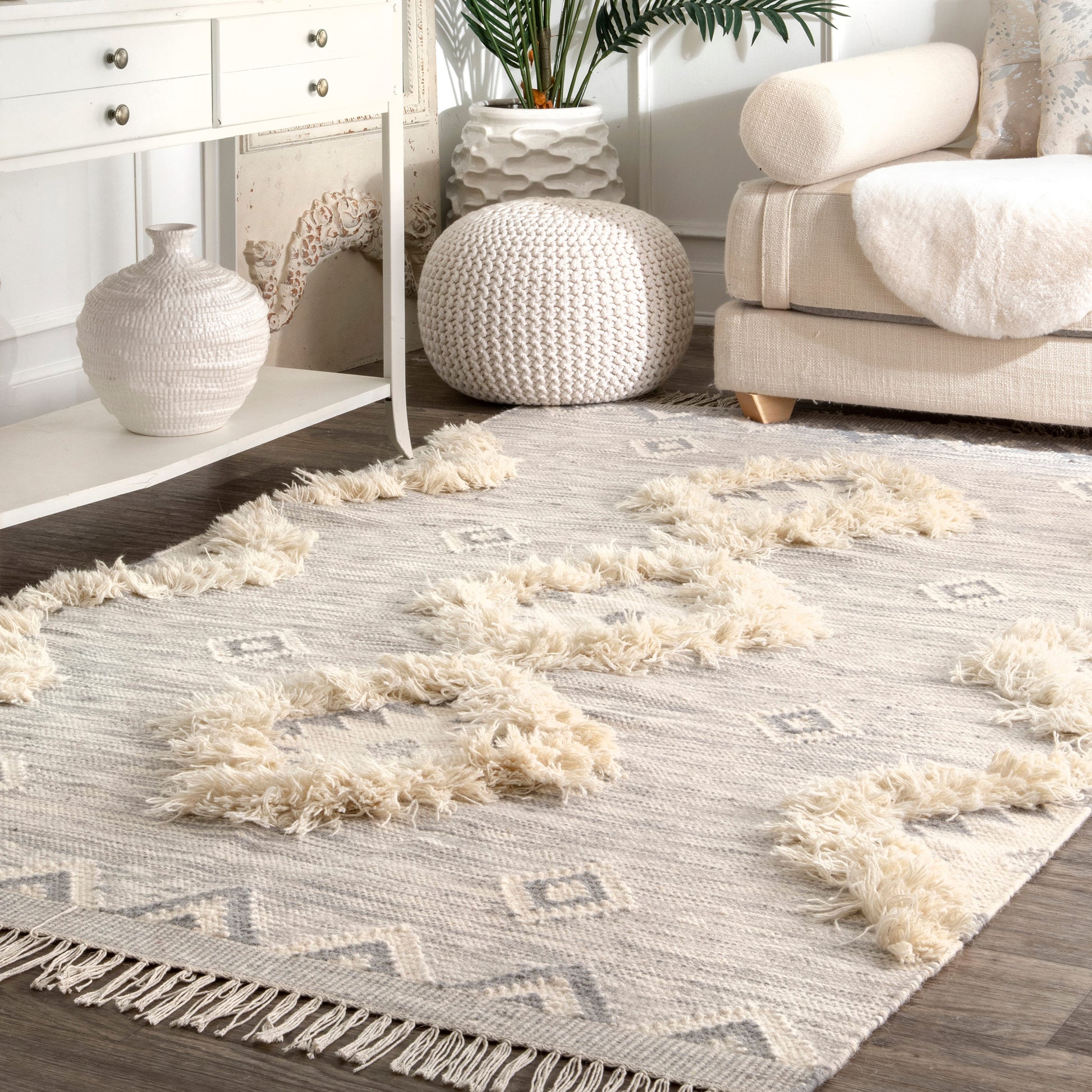 Nuloom Savannah Moroccan Nsa3319D Light Gray Area Rug