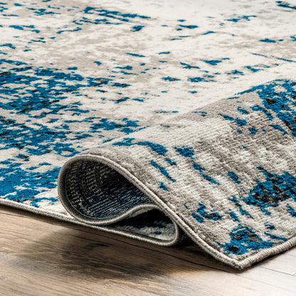 Nuloom Indira Modern Nin1944A Blue Area Rug