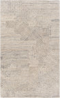 Surya Rosario Roa-2304 Charcoal, Medium Gray, Taupe, Beige Rugs.