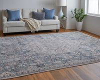 Feizy Marquette 39Guf Blue/Gray Area Rug