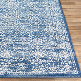 Surya Roma Rom-2301 Navy, Denim, Cream Rugs.