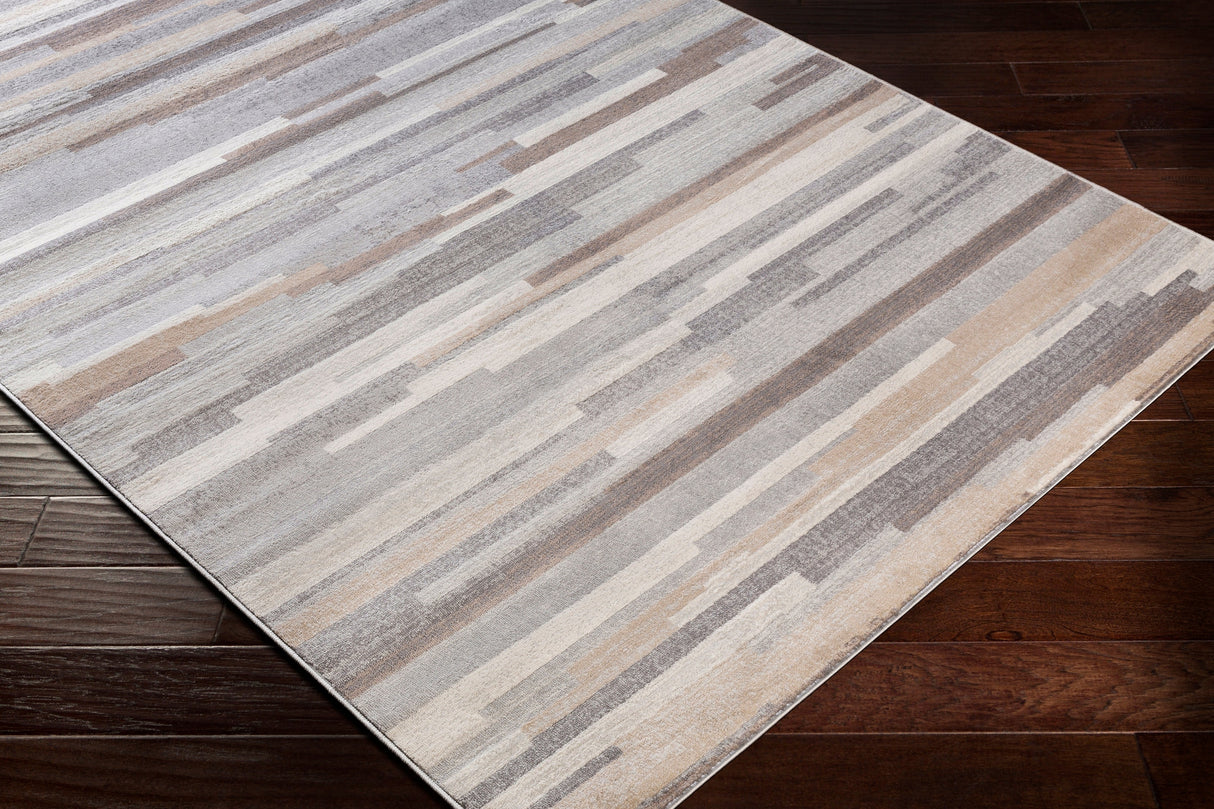 Surya Roma Rom-2302 Medium Gray, Camel, Tan, Light Gray Rugs.