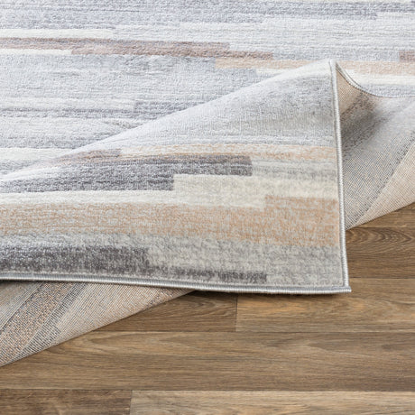 Surya Roma Rom-2302 Medium Gray, Camel, Tan, Light Gray Rugs.