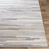 Surya Roma Rom-2302 Medium Gray, Camel, Tan, Light Gray Rugs.