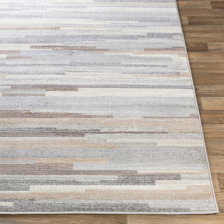 Surya Roma Rom-2302 Medium Gray, Camel, Tan, Light Gray Rugs.