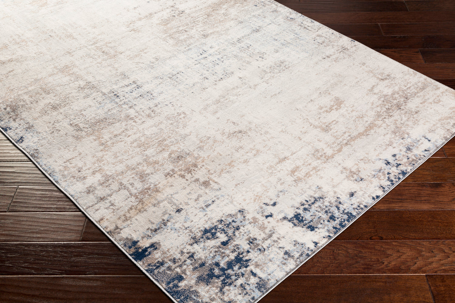 Surya Roma Rom-2315 Light Gray, Ivory, Dark Blue, Medium Gray Rugs.