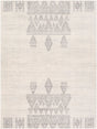 Surya Roma Rom-2325 White, Light Gray, Medium Gray Rugs.