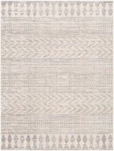 Surya Roma Rom-2329 White, Light Gray, Medium Gray Rugs.