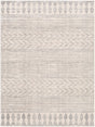 Surya Roma Rom-2329 White, Light Gray, Medium Gray Rugs.