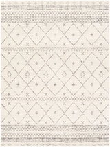 Surya Roma Rom-2338 White, Medium Gray Rugs.